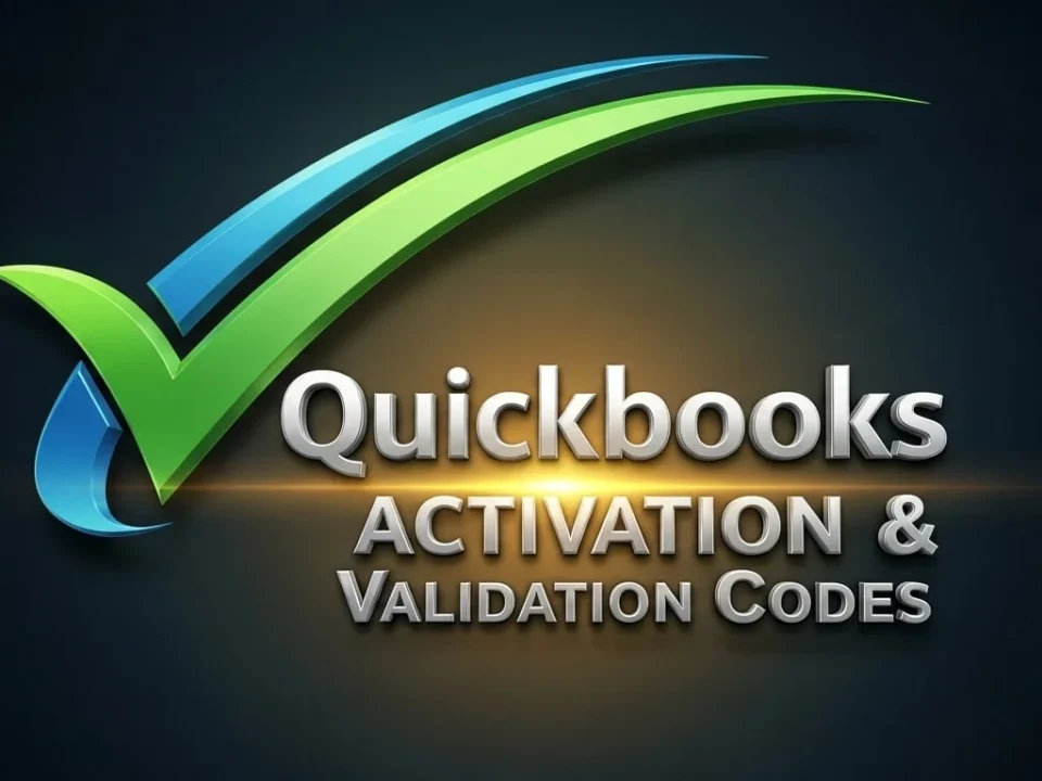 Quickbooks Activation & Validation Code 2002-2025 Pro, Premier, Enterprise, Mac, POS