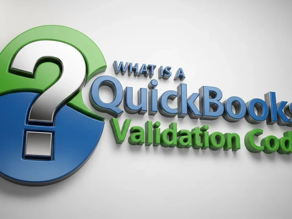 What is a Quickbooks Validation Code